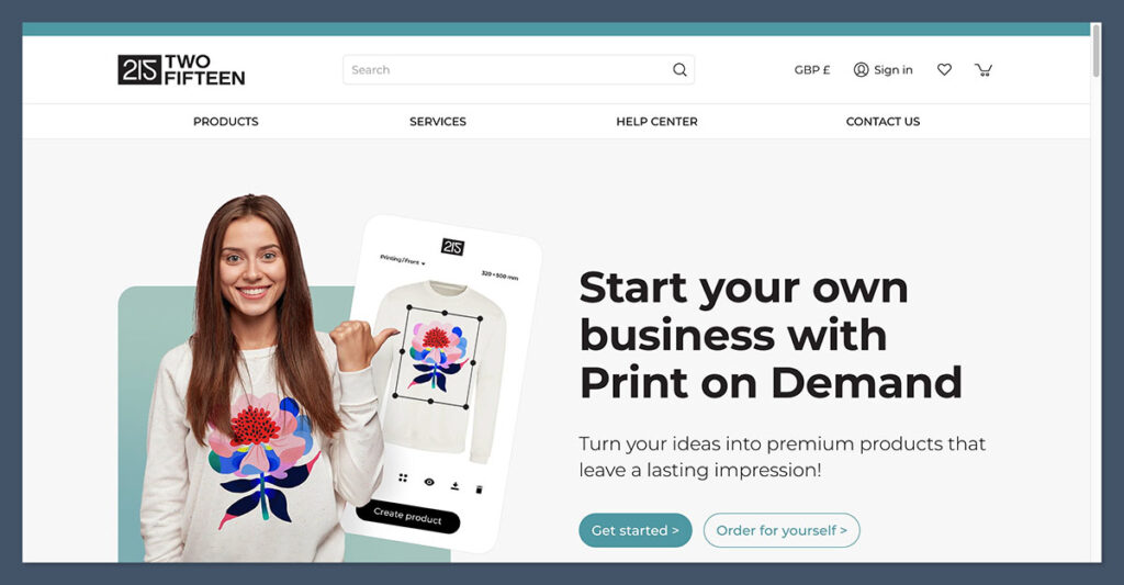 Two Fifteen Homepage