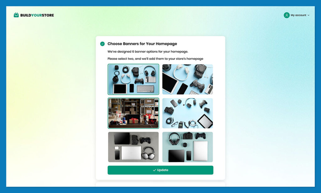 buildyourstore ai choose banners