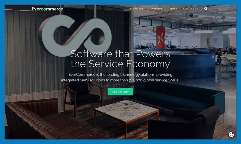 evercommerce homepage