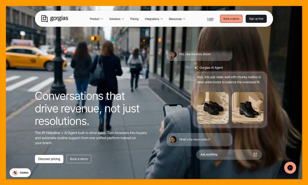 gorgias homepage