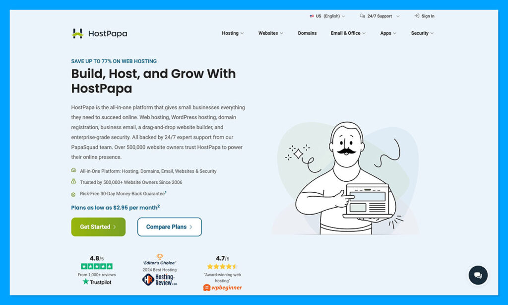hostpapa review