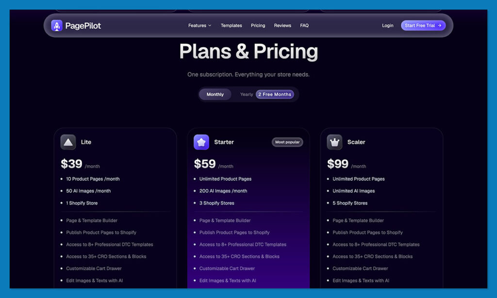 pagepilot pricing
