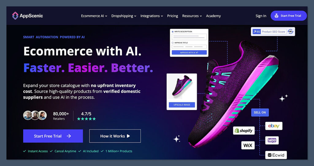 AppScenic Homepage