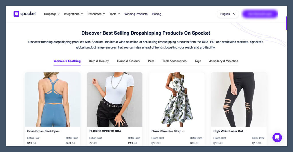 spocket products